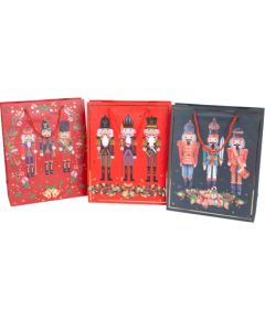 Giftbag NUTCRACKER M, 26x32x10cm, mix