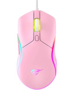 Havit MS1029 wired gaming mouse (pink)