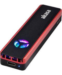 CASE Akasa M.2 PCIe NVMe SSD - USB-C 3.2 Gen 2 (AK-ENU3M2-06)