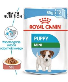 Royal Canin Royal Canin Mini Puppy karma mokra dla szczeniąt, od 2 do 10 miesiąca życia, ras małych saszetka 85g