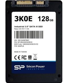 SSD Silicon Power 3K0E Industrial 128GB 2.5 SATA3 (540/230 MB/s)