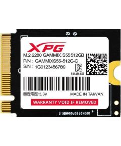 A-data SSD XPG GAMMIX S55 512GB PCIe 4x4 5/3.8MB/s M2230