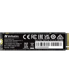 SSD Verbatim Vi5000 M.2 SSD 1TB PCIe4 NVMe 31826