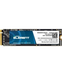 SSD Mushkin Element 512GB M.2 2280 PCI-E x4 Gen3 NVMe (MKNSSDEV512GB-D8)