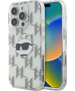 Karl Lagerfeld IML Choupette Head Electroplated Aizsargapvalks Priekš Apple iPhone 16 Pro Max