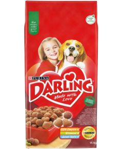 PURINA Darling Beef with chicken  - dry dog food - 15 kg