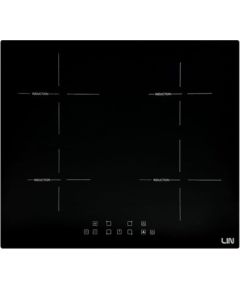 LIN Induction cooktop LI-A23511 4 zones 7400 W Black