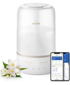 PHILIPS HU1510/04 gaisa mitrinātājs, Balts