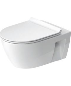 Duravit pods No.1 Rimless, ar vāku, stiprināms pie sienas, 401x430x565 mm, balts HG