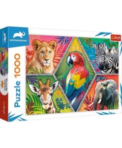 Пазл TREFL Экзотические животные Animal Planet 1000 шт. 12+ T10671