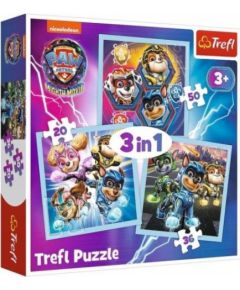 Puzlis TREFL PAW Patrol 3 in 1 (20,36,50 gb.) 3+ T34869