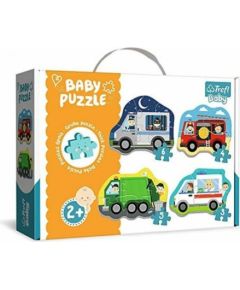 Puzlis TREFL BABY PUZZLE Mašīnas 2+ T36071