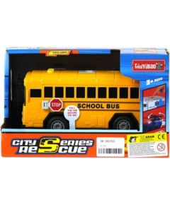 Adar Autobus School Bus ar skaņu un gaismu 18 cm 579514