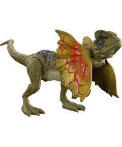 Mattel Jurassic World Epic Evolution: Chaos Theory Strike Attack - Dilophosaurus Action Figure (HTK65)