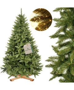 Springos CT0187 Mākslīgā egle 220 cm Premium Royal Trees, Kaukāza egle, ar koka statīvu