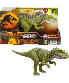 Mattel Jurassic World: Epic Evolution Chaos Theory - Wild Roar Ceratosaurus (HTK74)