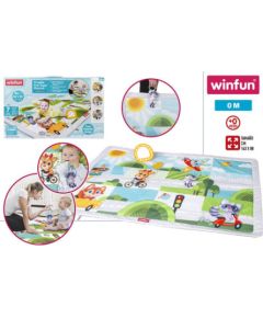 Win Fun Paklājiņš  zīdaiņiem ar dzīvniekiem 143x88 cm no 0 men. CB46699