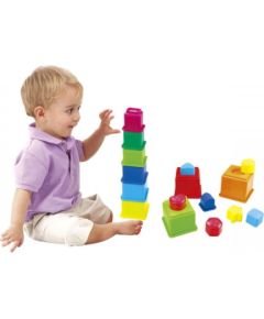 Playgo Пирамидка развивающая Animal Stacking Blocks 12m+ CB44286