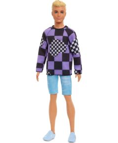 Mattel Lalka Barbie Barbie Barbie Ken Fashionista Doll Checkered Hearts