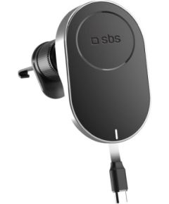 Car Holder SBS wireless 15W, retractable cable