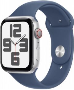 Apple Watch SE LTE 40mm Silver Alu + Denim Sport Band - S/M