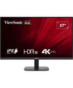 LCD Monitor VIEWSONIC VA2708-4K-HD 27" Panel IPS 3840x2160 16:9 60 Hz Matte 4 ms Tilt Colour Black VA2708-4K-HD