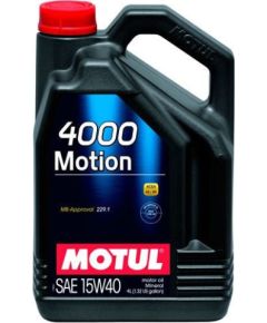 Motul 4000 MOTION 15W40 4L ACEA A3/B3, API SL/CF