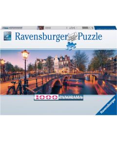 Ravensburger Puzzle: Panorama - Evening in Amsterdam (1000pcs) (12000446)