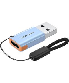 Vention USB adapter CUAH0, USB-A 3.1 male to USB-C female (gray)