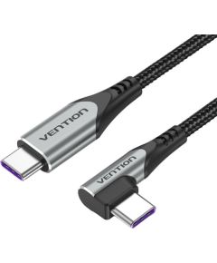 USB 2.0 angle cable Vention TAKHG C to C 5A 1.5m (gray)