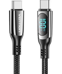 Vention TAYBH USB 2.0 C-C 5A 100W 2M USB cable (black)