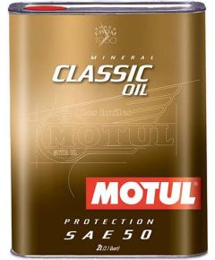 Motul Classic Oil SAE 50 2L Motoreļļa retroauto -1950