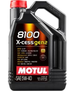 Motul 8100 X-cess GEN2 5W40 5L ACEA A3/B4  API SP