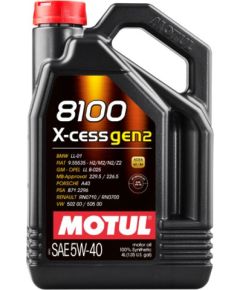 Motul 8100 X-cess GEN2 5W40 4L ACEA A3/B4  API SP