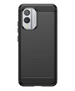 Hurtel -  Carbon Case silicone case for Nokia X30 - black