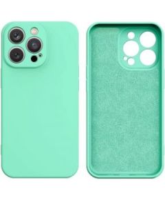 Hurtel -  Silicone case for iPhone 13 Pro Max silicone cover mint green