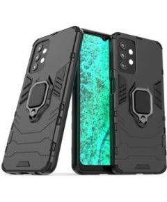 Hurtel -  Ring Armor tough hybrid case cover + magnetic holder for Samsung Galaxy A13 5G black