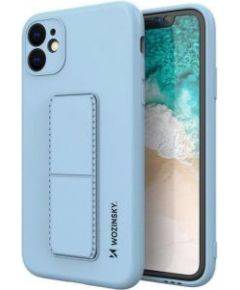 Wozinsky -  Wozinsky Kickstand Case silicone case with stand for iPhone 11 Pro Max light blue