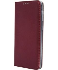 iLike Samsung  Galaxy A34 5G Smart Magnetic case Burgundy