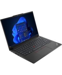 Lenovo ThinkPad E14 AMD Ryzen™ 5 7535HS Laptop 35.6 cm (14") WUXGA 16 GB DDR5-SDRAM 512 GB SSD Wi-Fi 6E (802.11ax) Windows 11 Pro Black