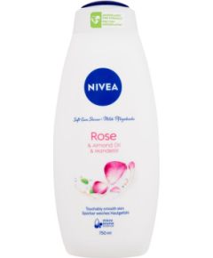 Nivea Rose / & Almond Oil 750ml W / Shower Gel