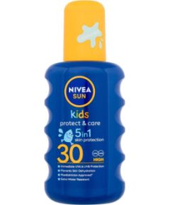 Nivea Sun Kids / Protect & Care Sun Spray 5 in 1 200ml SPF30 K / Sun Body Lotion