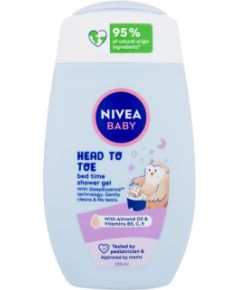 Nivea Baby / Head To Toe Bed Time Shower Gel 200ml K / Shower Gel