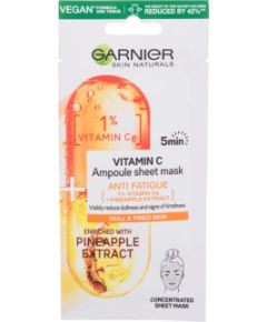 Garnier Skin Naturals Vitamin C / Ampoule Sheet Mask 1pc W / Face Mask