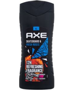 AXE Skateboard / & Fresh Roses Scent 400ml M / Shower Gel