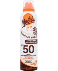 Malibu Lotion Spray / Aerosol 175ml SPF50 U / Sun Body Lotion