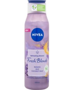 Nivea Fresh Blends / Banana & Acai Refreshing Shower 300ml W / Shower Gel