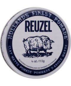 Reuzel Hollands Finest Pomade / Clay Matte Pomade 113g M / For Definition and Hair Styling