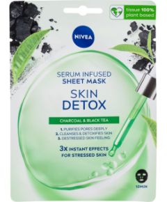 Nivea Skin Detox / Serum Infused Sheet Mask 1pc W / Face Mask