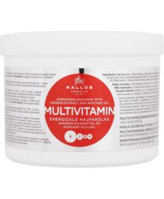 Kallos Multivitamin 500ml W / Hair Mask